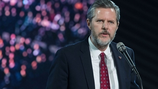 Jerry Falwell Jr. Reveals Blackface Mask Mocking Virginia’s Face Mask Requirement
